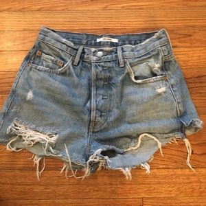 GRLFRND denim shorts